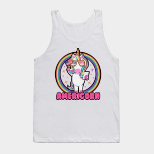 Funny Americorn T-shirt Tank Top